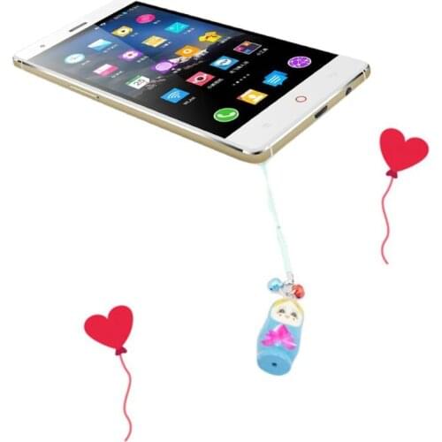 New Cute Russian Nesting Dolls Matryoshka Doll Keychain Phone Hanger Bag Gifts 54DA