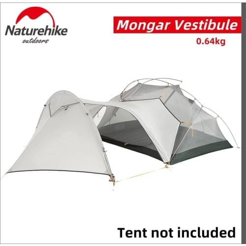 Naturehike Camping Tent Vestibule Awning For Mongar 2 Tent (Not Including Mongar 2 Tent)