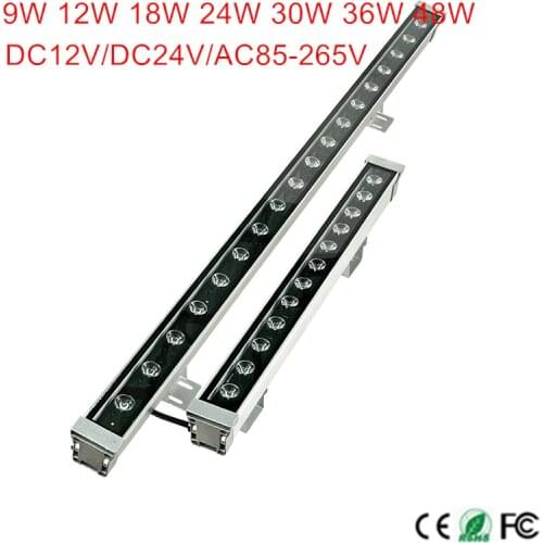 2pcs 36W Warm White waterproof IP65 85-265V led Floodlight LED Wall washer lamp With 5 mether Wire us Plug outlet