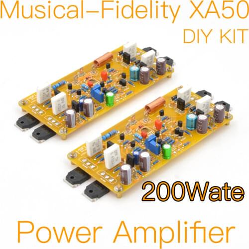 MOFI- XA50 200Wate 4Ω Power Amplifier DIY KIT