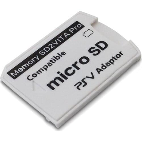 Version 6.0 SD2VITA For PS Vita Memory TF Card Game Card PSV 1000/2000 Adapter Micro SD card Reader Adaptor For PSP JR Deals
