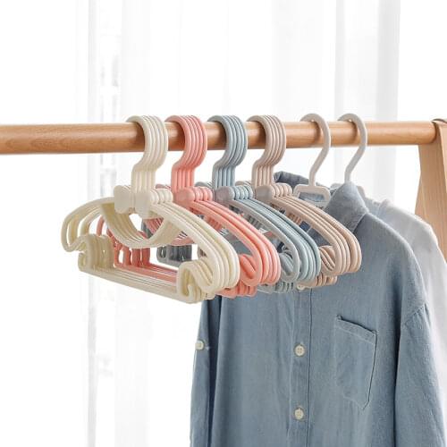 Kids Clothes Hanger Racks Portable Plastic Display Hangers Windproof Children Coats Hanger Baby Clothing Organizer