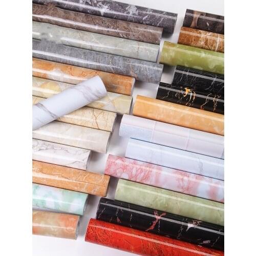 10m waterproof marbling, kitchen oil proof stickers, furniture renovation, wallpaper