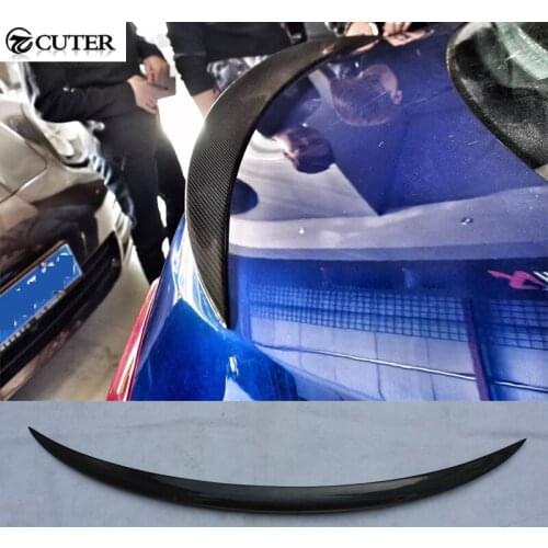 Ghibli Car Styling Carbon Fiber Rear Spoiler wing for Maserati Ghibli SQ4 Euro Tuner style 14-16