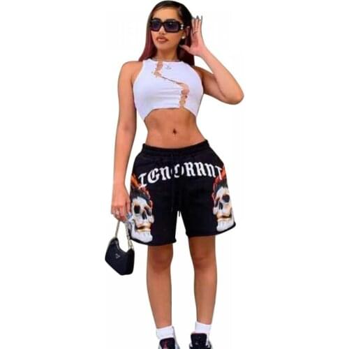 Womens Cycling Shorts 2021 Summer Casual Workout Running Sorts Kpop Clothesfemale Clothing Sportswear Shorts