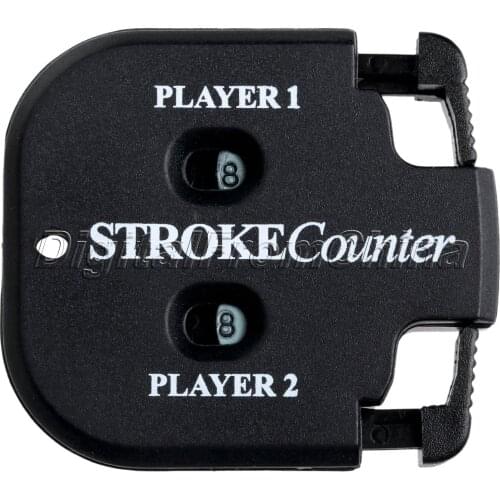 1Pc Golf Training Aid Golf Stroke Counter Shot Count Stroke Putt Score Counter Compteur Two Digits Scoring Keeper with Key Chain