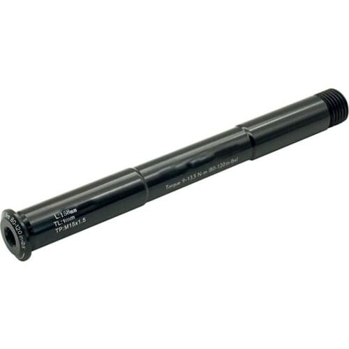 1pcs 15mm Diameter Alloy Bike Thru Axle 15X110 Bicycle Front Fork Thru Axle Skewer Mountain Road Bike Accessory For Rock Shox