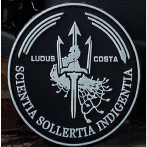 3D PVC Glue Patches Armband Loop And Hook Tactical Magic Armband Ludus Costa Patches