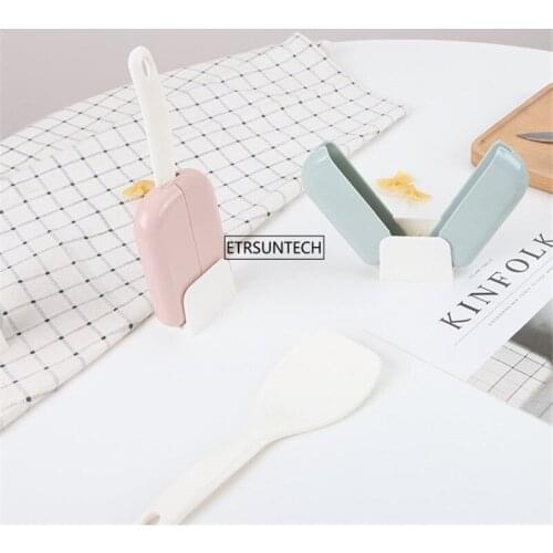 50pcs Rice Spoon Stalk Spoon Stand Up Tableware 1Pcs Meal Dinner Scoops Kitchen Supplies Wheat Straw Cooking Tool