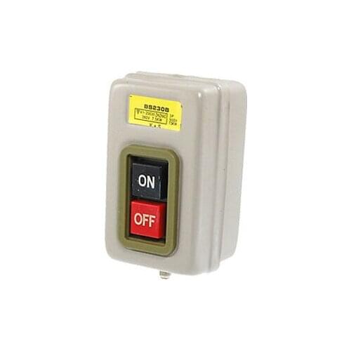 AC 500V 7.5KW Motor Control 3 Push Buttons Station