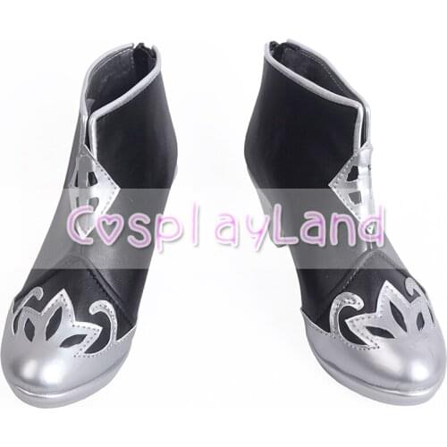 White Cat Project Colopl Rune Story Shironeko Project Aisha Cosplay Boots Shoes Customized Accessories Halloween Party Shoes