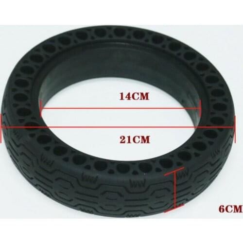 Damping Solid Tyre For Xiaomi M365 M187 Scooter Skateboard Non-Pneumatic Tires Anti-Explosion Tubeless Solid Tyre