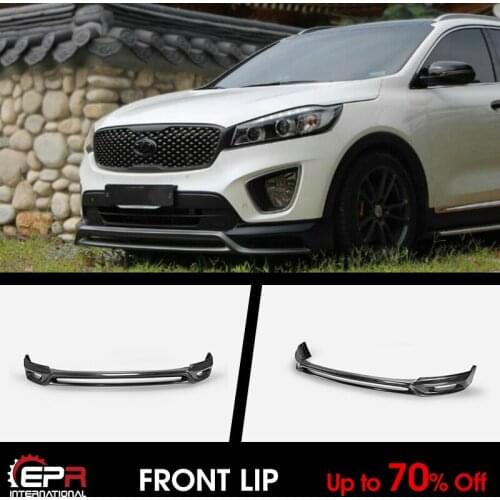 For 2015 onwards KIA Sorento UM ZE Style FRP Fiberglass Front lip Bumper splitter Under spoiler Exterior Accessories