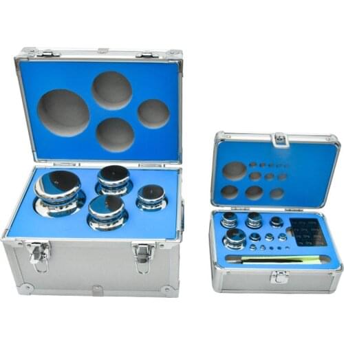 F1 Grade 28 pcs 1mg-5kg 304 Stainless Steel Digital Scale Calibration Weights Kit Set Laboratory High precision Gram Scale