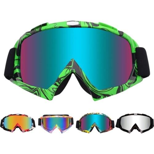2019 Ski Goggles Eyewear Motorcycle Windproof Snowboard Cycling Glasses Ski Glasses Ant-fog Snow Ski Mask Winter Sunglasses Men