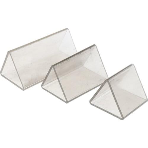 Plastic Triangle Shape Candle Mould Soap Mold for DIY Candle Making Craft