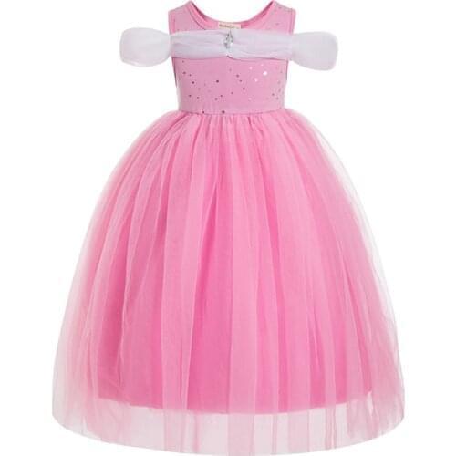 Cinderella Dress Up Clothes for Girls Christmas Halloween Party Costume Kids Birthday Weddin Elsa anna dressg Gown 3 6 8 10 Year