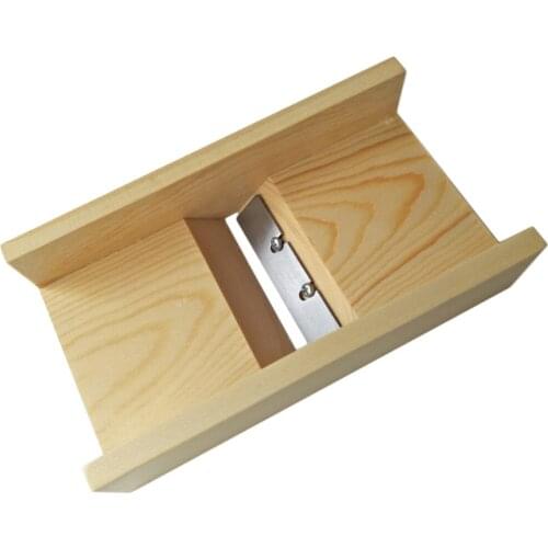Easy to Use Wooden Soap Beveler Soap Planer Box Handmade Candles Soaps Trimmer Smoothing Soap Making Supplies