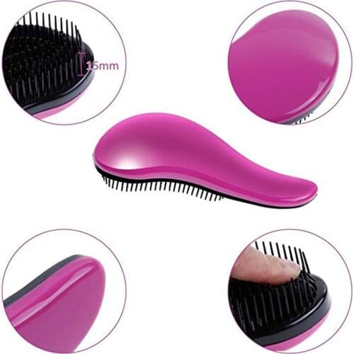 High Quality 1PC Anti-Static Hair Brush Comb Professional Detangle Hair Brush Comb Styling Tool For Women 15X6.5X3CM