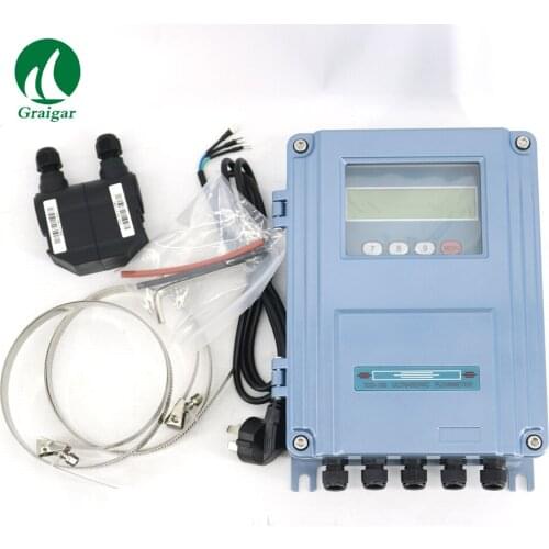 Fixed Ultrasonic Flow Meter TDS-100F with M2 Transducer DN50-700mm Wall-Mount Outside the Clip-on Flowmeter