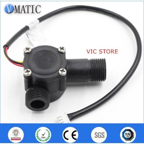 High Quality 30l/m G1/2 Water Nylon Magnetic Liquid Flow Sensor VCA368-2