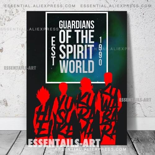 Yu Yu Hakusho Anime Quote Poster Canvas Wall Art Painting Decor Pictures Bedroom Study Living Room Home Decoration Prints