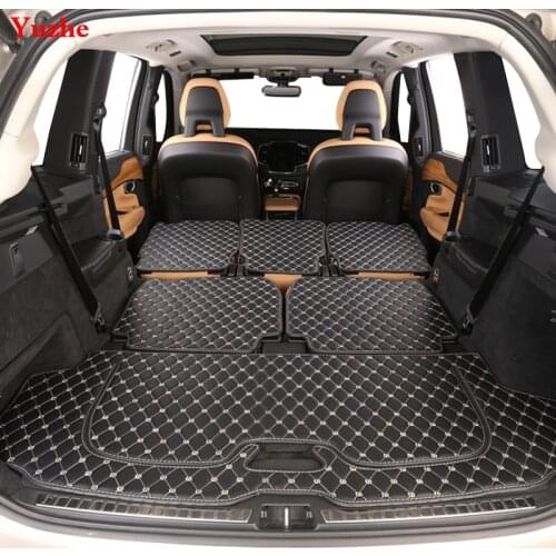 Yuzhe Custom car trunk mat For Volvo XC60 XC90 2017 2018 S60 S80 V40 Cargo Liner Interior Accessories Carpet car styling