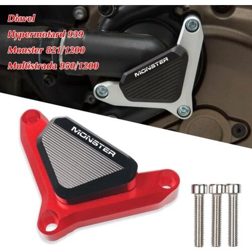 Motorcycle Water Pump Guard Pump Protection For Ducati Monster 821 1200 S/R Diavel Hypermotard 939 Multistrada 950 1200 MTS