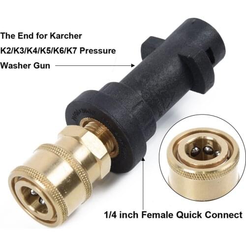 1/4 High Pressure Washer Adapter Quick Connect Fitting For Karcher K Series