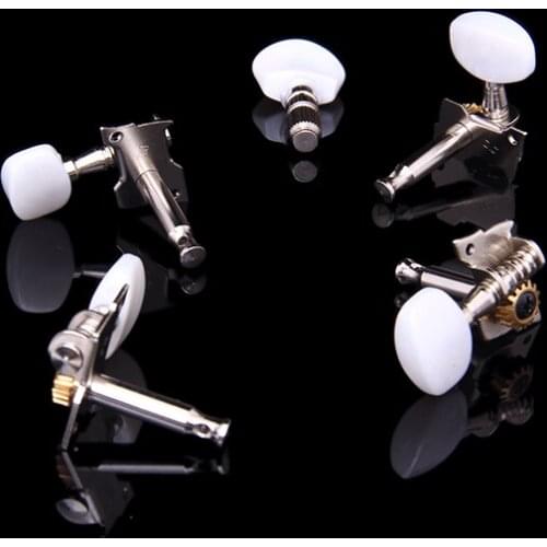 5pcs/Set Banjo Machine Heads Tuning Pegs Tuners Keys W/ Bushing Great Parts