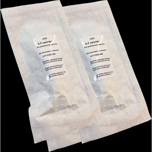 600D-G Easyclick 3Flat 100PCS Sterilized Permanent Makeup Needles For Rotary Permanent Makeup Machine Pen For TattooNeedle