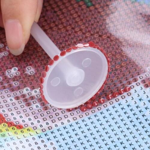 DIY 5D Diamond Painting Picking Up Rhinestones Wheel Kits Tools Adhesive Diamond Painting Accessories