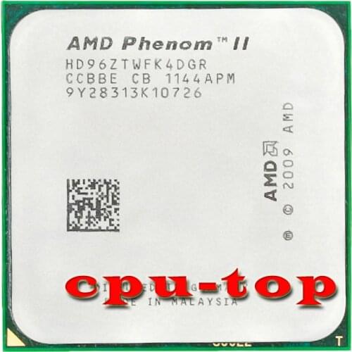Free Shipping AMD Phenom X4 960T 3GHz Quad-Core CPU Processor HD96ZTWFK4DGR 95W Socket AM3 938pin