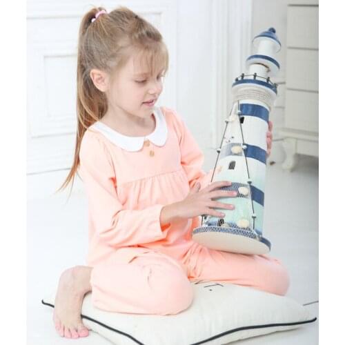 Childrens Pajamas In The Spring And Autumn Pure Cotton Leisurewear Female Baby Girl Summer Suit Children Princess In My Pajamas