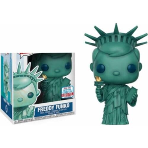 Pop Freddy Statue Of Liberty Action Figure Anime Model Pvc Collection Toys For children Gifts