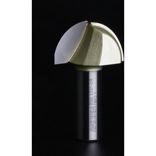 Arden 1/2*1/4(6.35mm) ball slot cutter milling cutter Router Bit Woodworking CNC Tool 1/4" shank