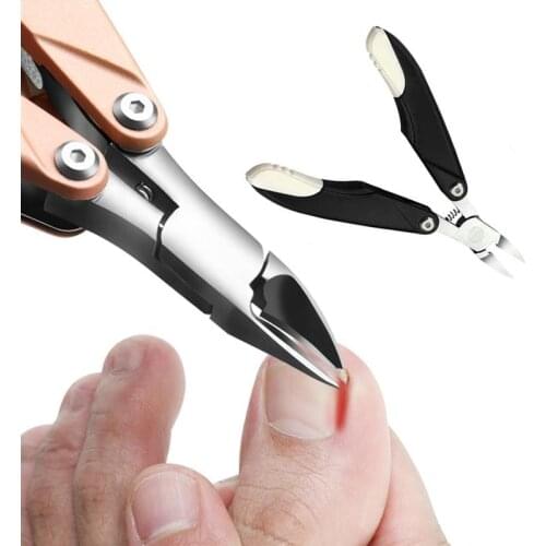 Kapmore Larger Toenail Clipper Foldable Professional Ingrown Nail Clipper Heavy Duty Nail Clippers with File and Lifter