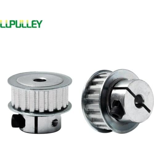 LUPULLEY XL18 Toothed Belt Pulley Clamp Type Holding Type Clamping Timing Pulley Teeth Pitch 5.08mm