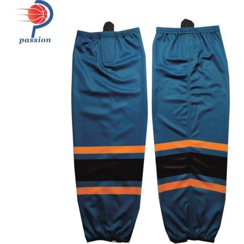 MOQ 10 pairs Sublimation Ice Hockey Socks With Custom Design