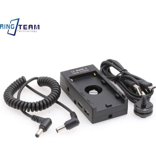Multi-Function Interface F970 F550 F570 F770 Battery Plate Suitable For Sony Canon Nikon Panasonic NP-FL Camera Interface Conver