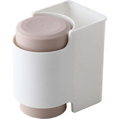 Two Person Wash Gargle Suit Simple Gargle Cup Set Cup Bathroom Toothbrush Toothpaste Shelf