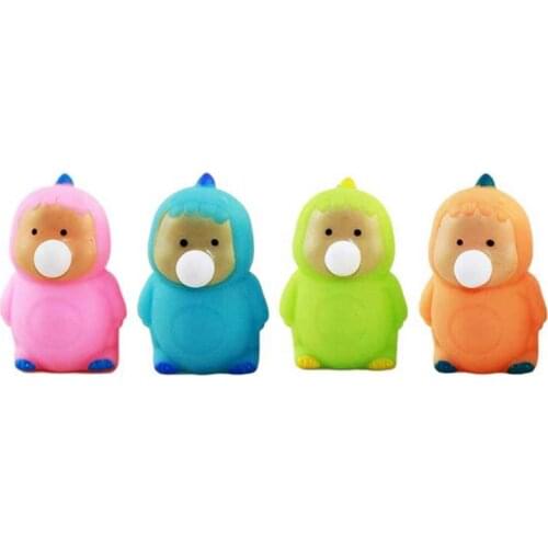 New Funny Push Bubble Fidget Antistress Toys Adult Kids Dinosaur Pop Fidget It Sensory Toy Autism Special Needs Stress Reliever