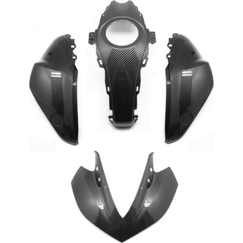 Carbon Fiber Pattern Front Headlight Tank Fairing for Yamaha YZF R3 14-2018 R25 15-2017
