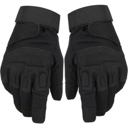 Outdoor Sport Cycling Gloves Men Full Finger Non-slip Military Combat Gloves for Tactical Mittens Wear-resistant Climbing Riding