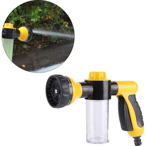 High Pressure Washer Gun Jet Sprayer Snow Foam Lance Spray Wand Car Washing Cleaning Tool, With non-slip rubber handle