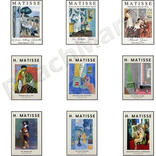 Henri Matisse prints blue window poster-woman wearing a veil, -Le Mousquetaire-poster, Matisse art prints, Henri Matisse exhibit