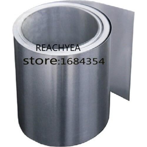 0.06mm Thickness 150mm Width Stainless Steel Sheet Plate Leaf Stainless Steel Foil The Thin Tape