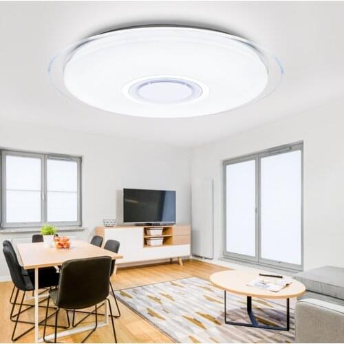 Modern LED ceiling Lights home lighting Remote Control 25W APP Bluetooth Music light bedroom lamps Smart ceiling lamp