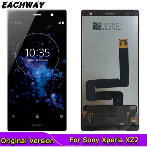 5.7 inch LCD Display For Sony Xperia XZ2 H8216 H8266 H8276 H8296 Touch Screen Digitizer Assembly Replacement For Sony XZ2 LCD