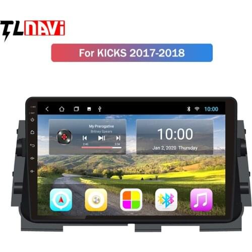 2G RAM 10 Inch Android 10 Car DVD GPS Navigation For Nissan Kicks 2017-2018 Multimedia Radio System